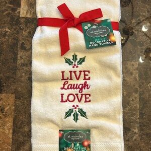 Christmas 2 pack hand towels